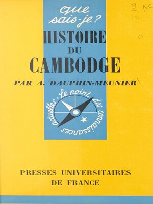 cover image of Histoire du Cambodge